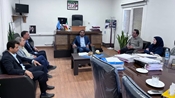 گفت و گوی معاون غذا و دارو و دادستان رفسنجان درباره تقویت همکاری های قضایی و نظارتی